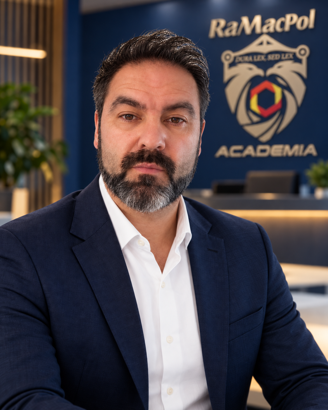 Retrato de Raúl Machío, director de RaMacPol